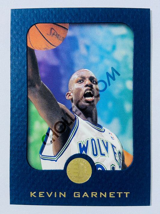 Kevin Garnett - Minnesota Timberwolves 1995 Skybox E-XL Rookie Card #49