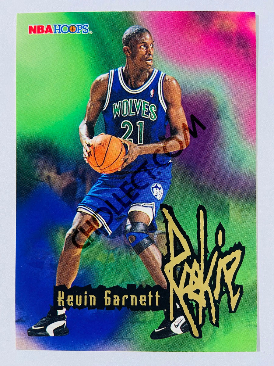 Kevin Garnett - Minnesota Timberwolves 1995 Skybox Hoops Rookie Card #272