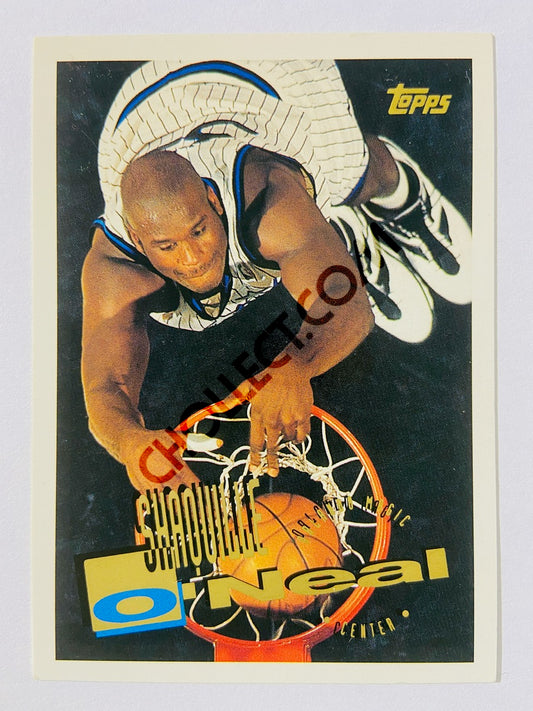 Shaquille O'Neal – Orlando Magic 1995-96 Topps #279