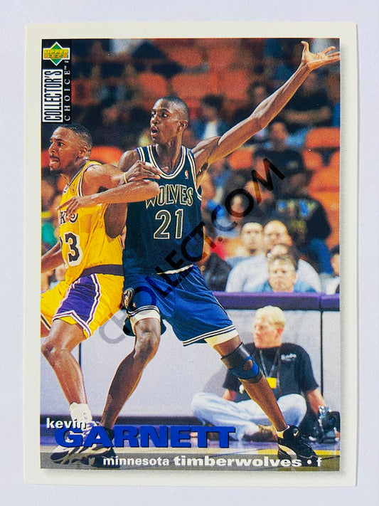 Kevin Garnett - Minnesota Timberwolves 1995 Upper Deck Collector's Choice Rookie Card #275
