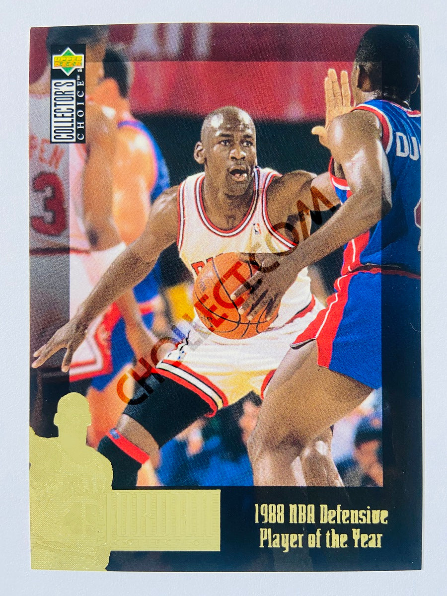 Michael Jordan - Chicago Bulls 1995 Upper Deck Collector's Choice The Jordan Collection #JC3