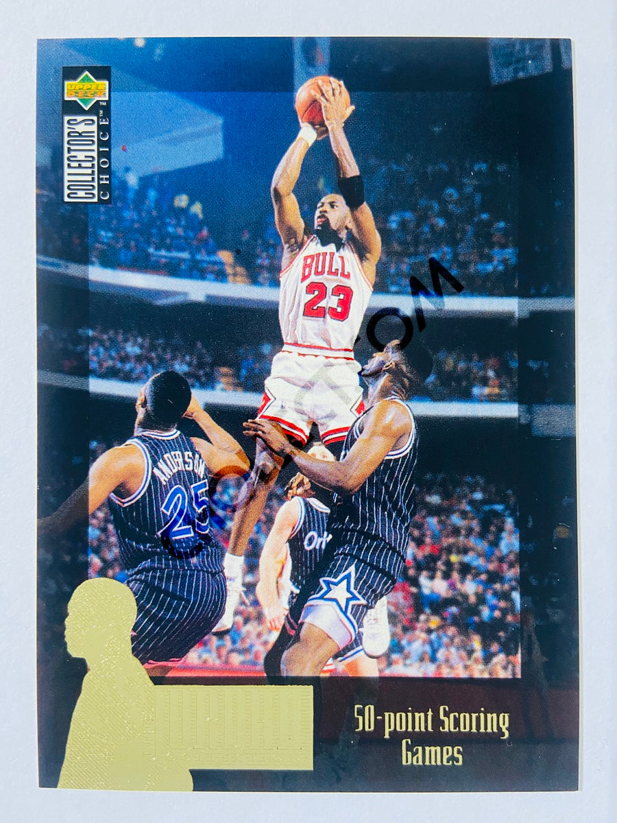 Michael Jordan - Chicago Bulls 1995 Upper Deck Collector's Choice The Jordan Collection #JC10