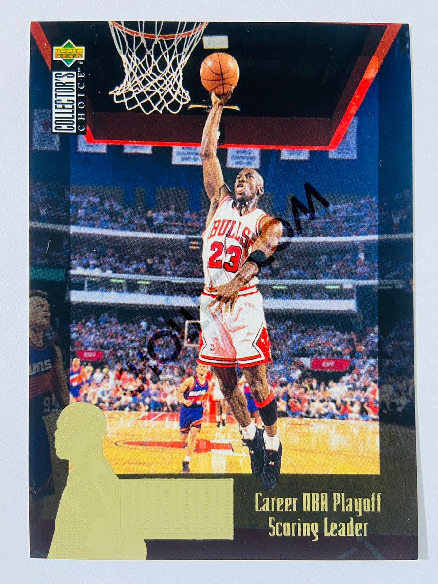 Michael Jordan - Chicago Bulls 1995 Upper Deck Collector's Choice The Jordan Collection #JC11