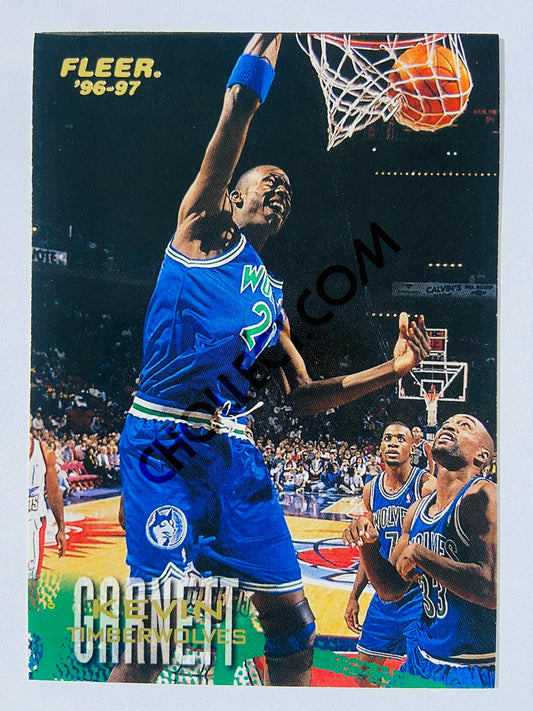 Kevin Garnett - Minnesota Timberwolves 1996 Fleer #64