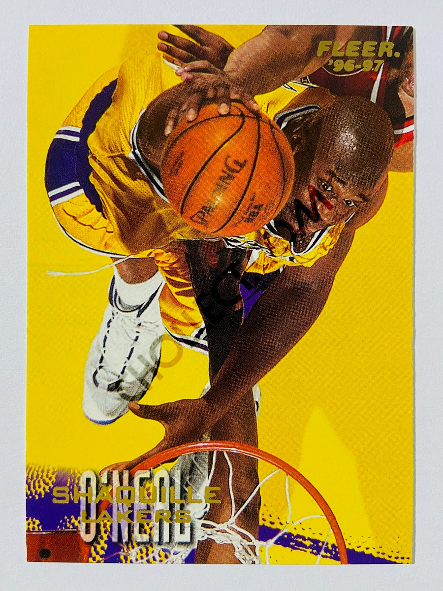 Shaquille O'Neal - Los Angeles Lakers 1996 Fleer #206