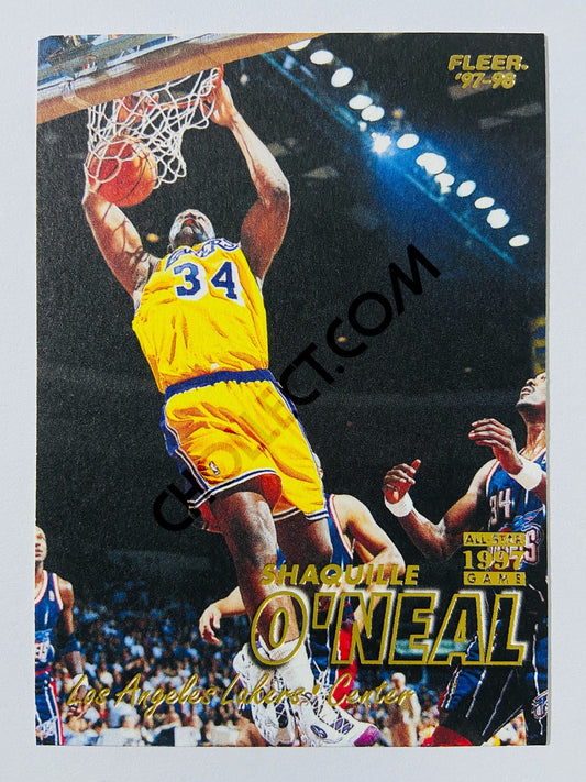 Shaquille O'Neal – Los Angeles Lakers 1996-97 Fleer 1997 All-Star Game #100
