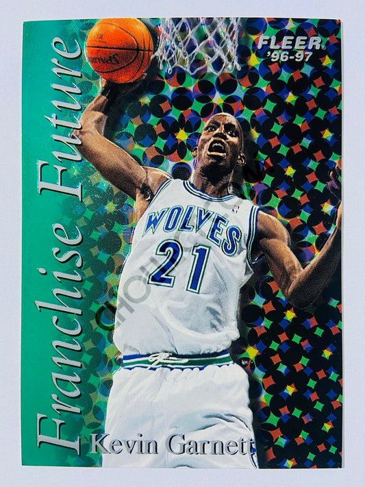 Kevin Garnett - Minnesota Timberwolves 1996 Fleer Franchise Future #1