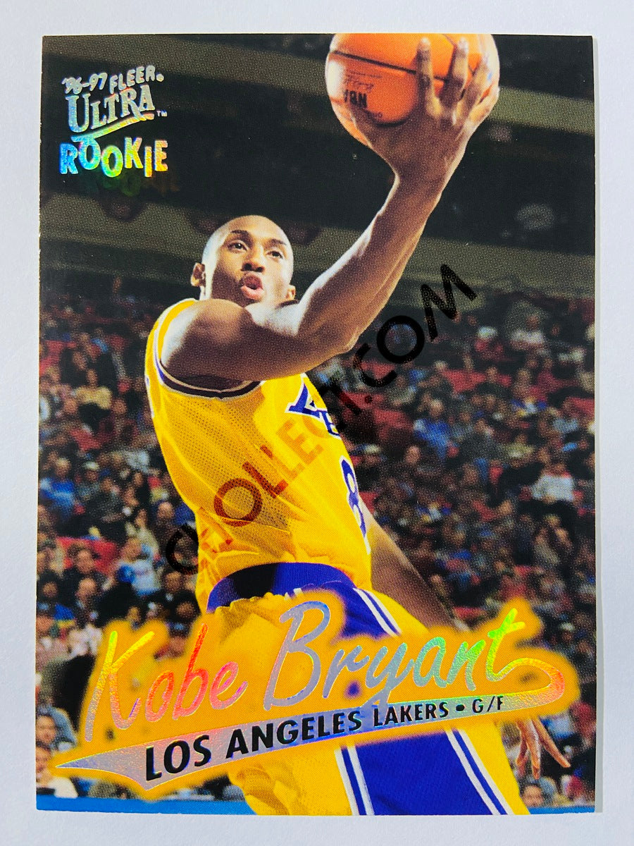 Kobe Bryant - Los Angeles Lakers 1996-97 Fleer Ultra Rookie #52