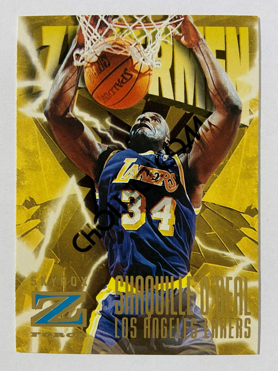 Shaquille O'Neal – Los Angeles Lakers 1996-97 Skybox Z-Force Zupermen #187