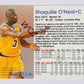 Shaquille O'Neal – Los Angeles Lakers 1996-97 Skybox NBA Hoops #215