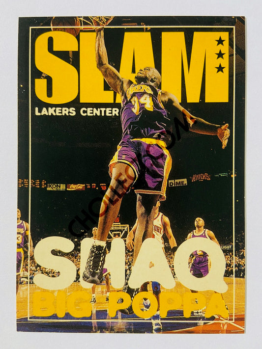 Shaquille O'Neal – Orlando Magic 1996-97 Skybox Hoops Slam Big Poppa #324