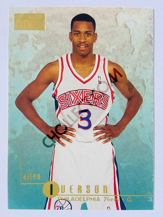 Allen Iverson - Philadelphia 76ers 1996-97 Skybox Premium Rookie #85