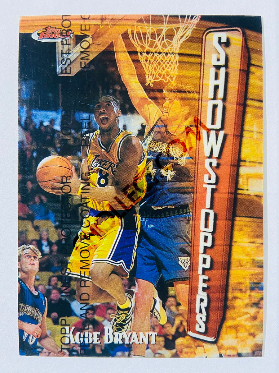 Kobe Bryant - Los Angeles Lakers 1996-97 Topps Finest Show Stoppers #262