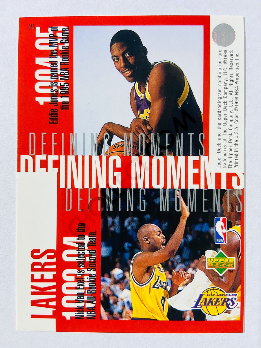 Shaquille O'Neal / Kobe Bryant – Los Angeles Lakers 1996-97 Upper Deck Defining Moments #343