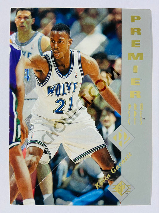 Kevin Garnett - Minnesota Timberwolves 1996 Upper Deck SP Premier Prospects #159