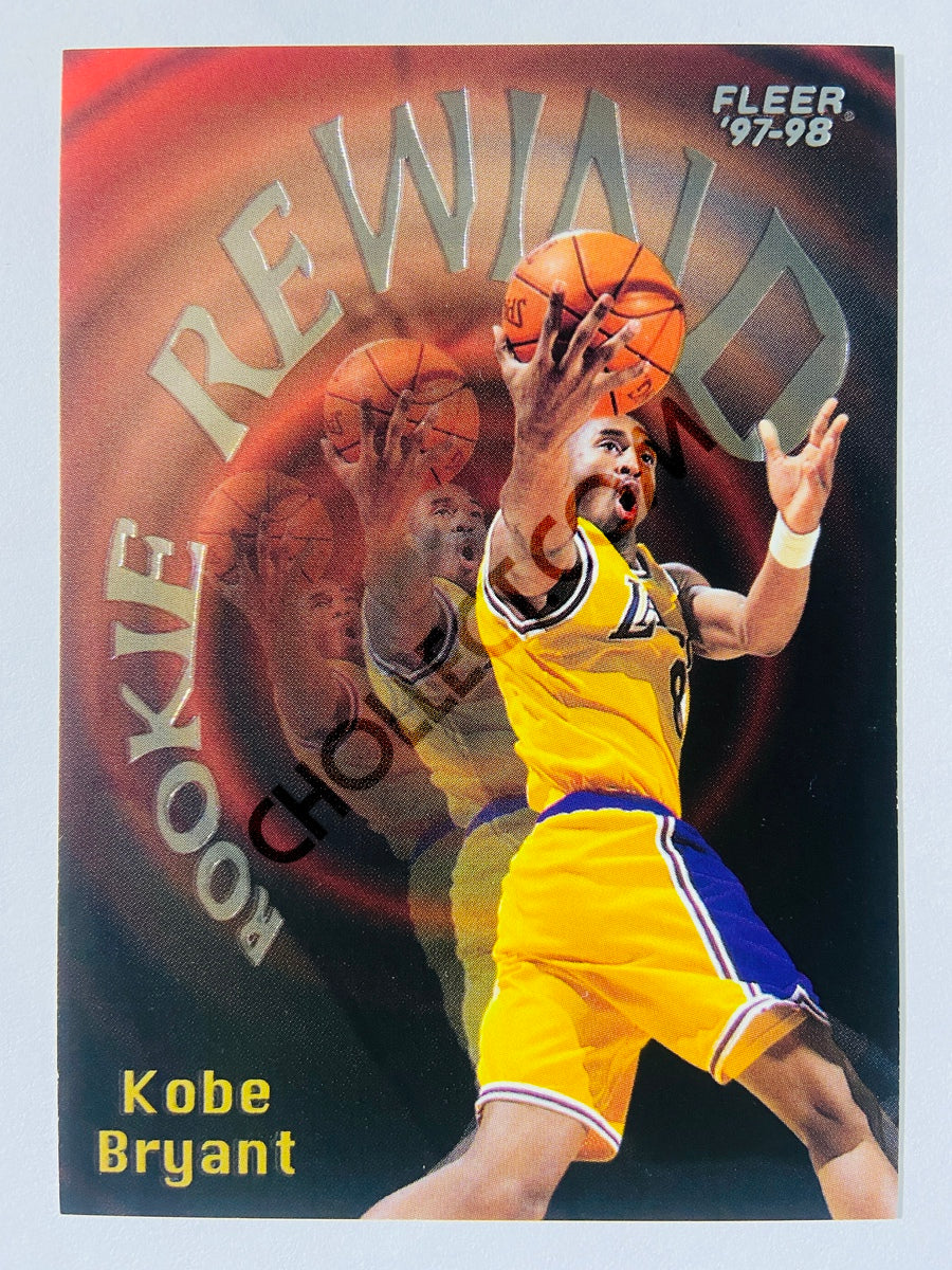 Kobe Bryant - Los Angeles Lakers 1997-98 Fleer Rookie Rewind #3
