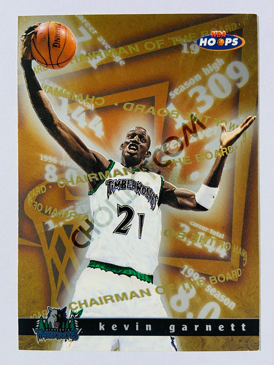 Kevin Garnett - Minnesota Timberwolves 1997 Skybox Hoops Chairman of the Board #10