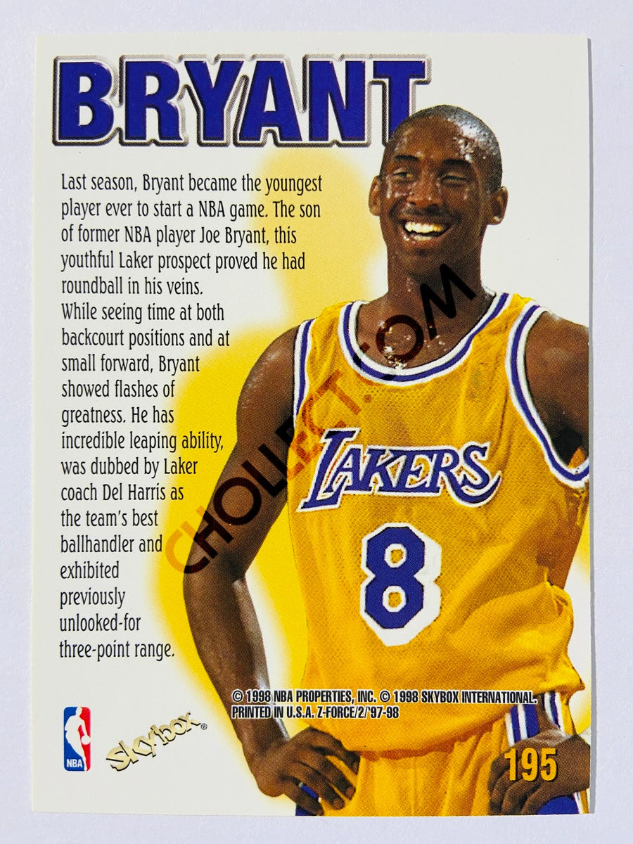 Kobe Bryant - Los Angeles Lakers 1999-00 Skybox Zuperman #195