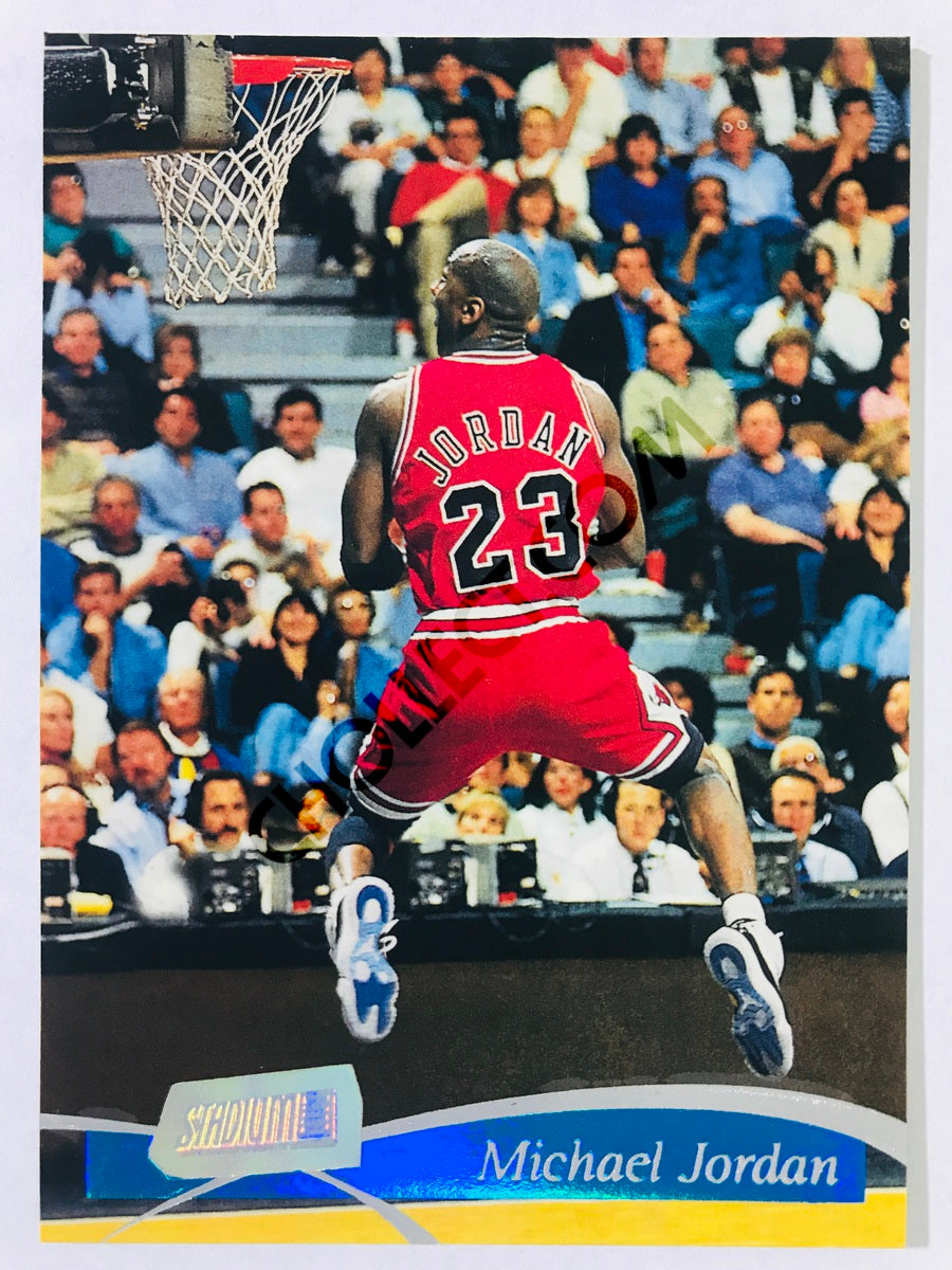 Michael Jordan - Chicago Bulls 1997-98 Topps Stadium Club #118