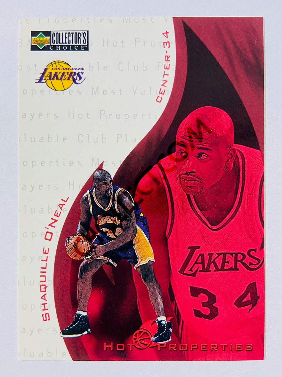 Shaquille O'Neal - Los Angeles Lakers 1997 Upper Deck Collector's Choice Hot Properties #368