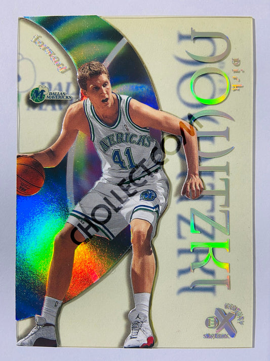 Dirk Nowitzki - Dallas Mavericks 1998-99 Skybox E-X Century Rookie Card #68