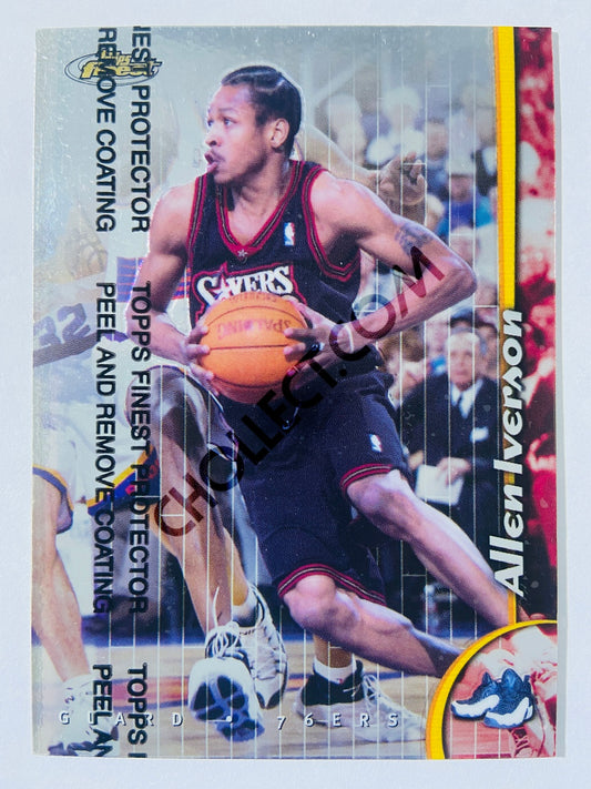 Allen Iverson - Philadelphia 76ers 1998-99 Topps Finest #42