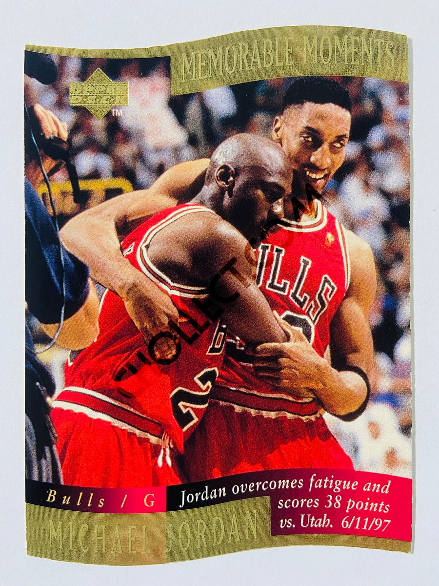 Michael Jordan - Chicago Bulls 1998 Upper Deck Memorable Moment #1