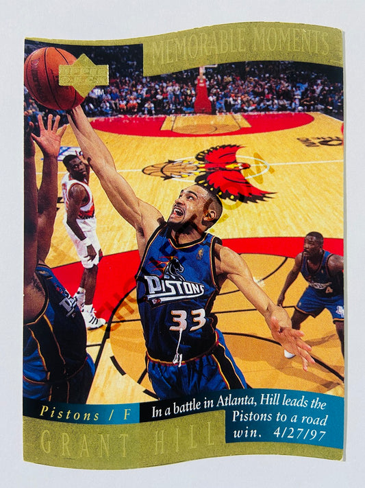 Grant Hill - Detroit Pistons 1998 Upper Deck Memorable Moment #2