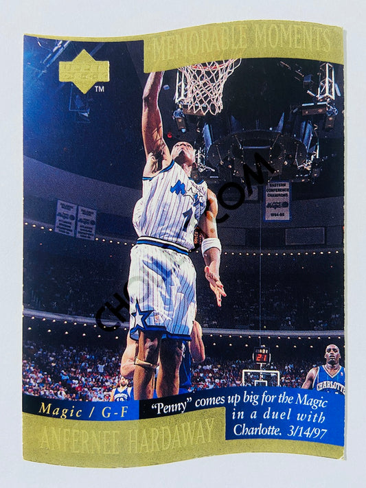 Anfernee Hardaway - Orlando Magic 1998 Upper Deck Memorable Moment #3