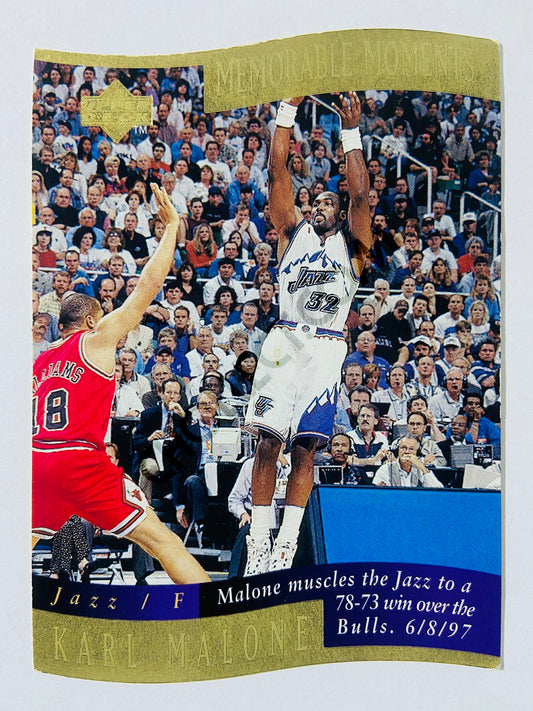 Karl Malone - Utah Jazz 1998 Upper Deck Memorable Moment #7