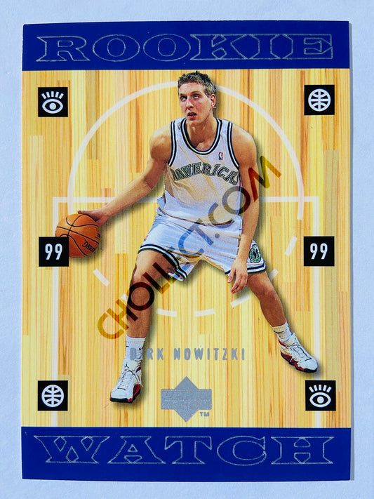 Dirk Nowitzki - Dallas Mavericks 1998-99 Upper Deck Rookie Watch #320
