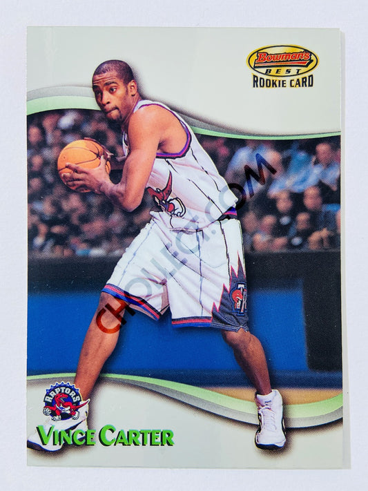 Vince Carter – Toronto Raptors 1999 Bowman's Best Rookie Card #105