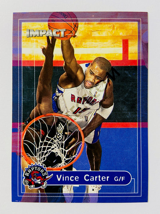 Vince Carter – Toronto Raptors 1999-00 Fleer Impact #141