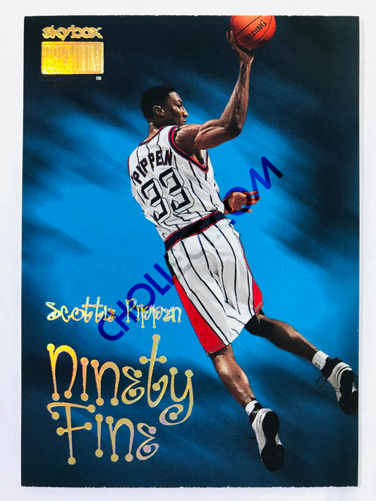 Scottie Pippen - Houston Rockets 1998-99 Skybox Premium Ninety Fine #220