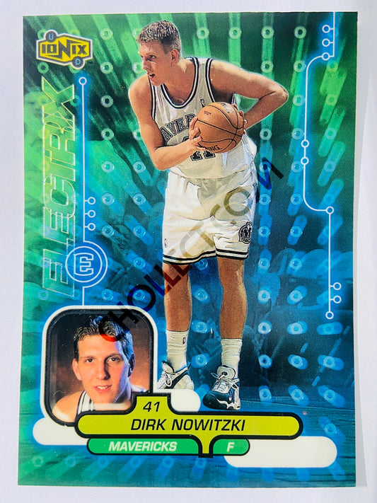 Dirk Nowitzki - Dallas Mavericks 1999 Upper Deck Ionix Electrix #69