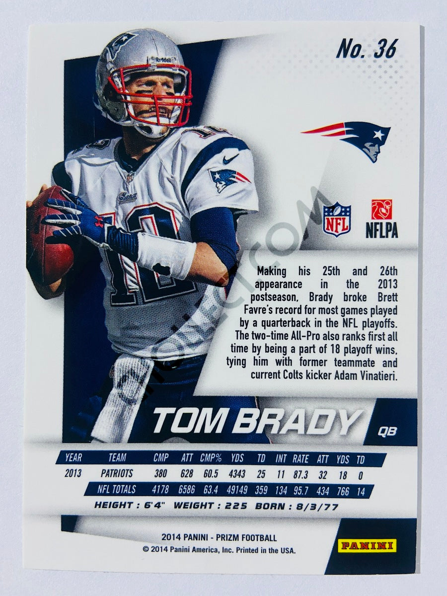 Tom Brady - New England Patriots 2014 Panini Prizm #36