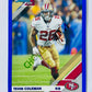 Tevin Coleman – San Francisco 49ers 2019-20 Panini Donruss Blue Press Proof Parallel #20