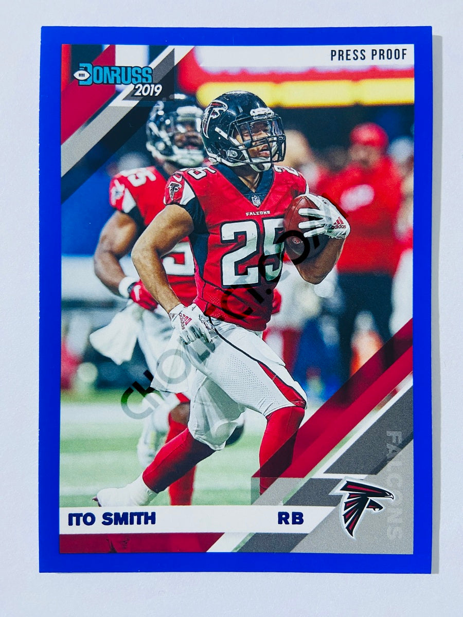 Ito Smith – Atlanta Falcons 2019-20 Panini Donruss Blue Press Proof Parallel #22