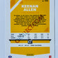 Keenan Allen – Los Angeles Chargers 2019-20 Panini Donruss Blue Press Proof Parallel #133