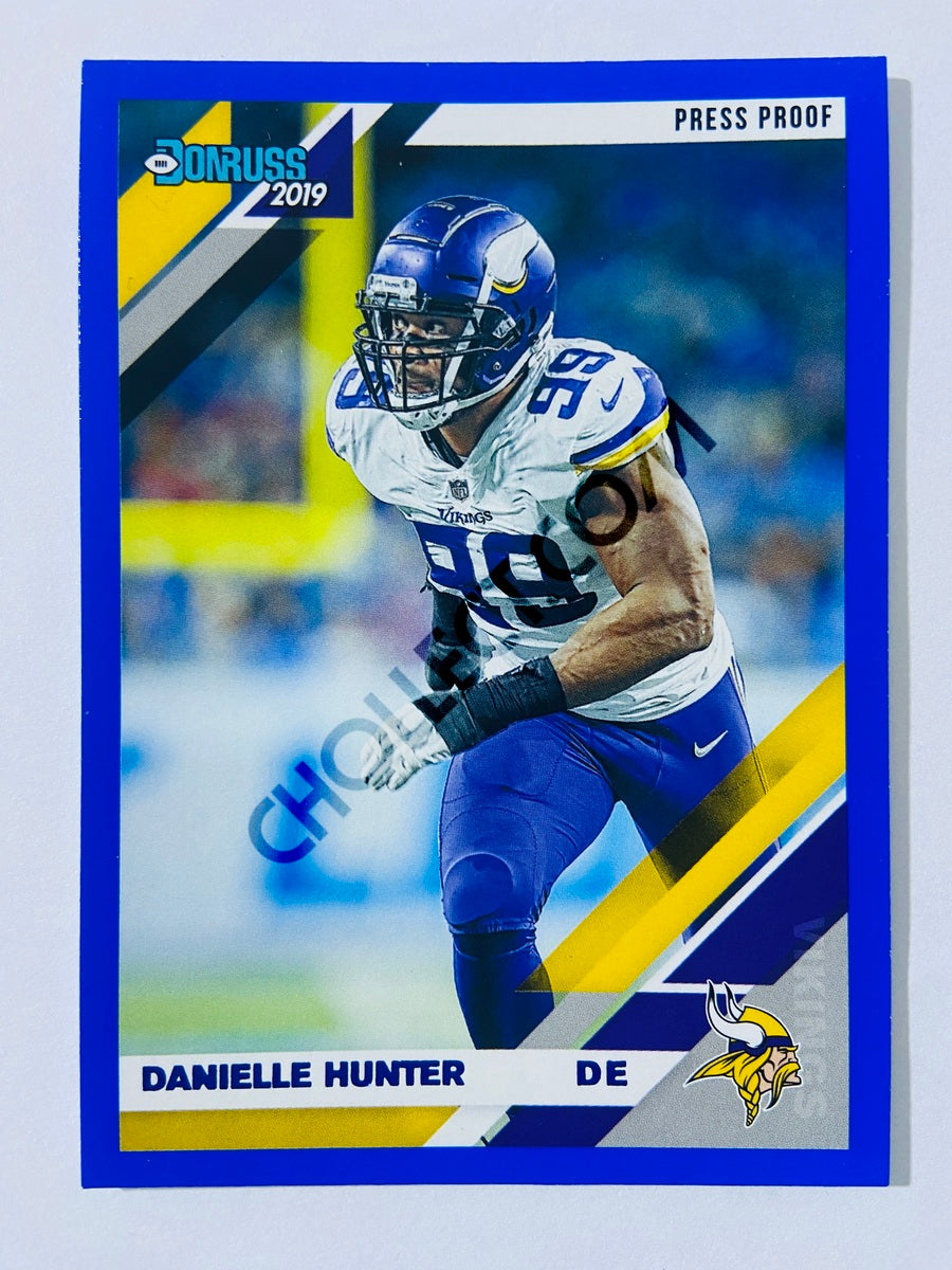 Danielle Hunter – Minnesota Vikings 2019-20 Panini Donruss Blue Press Proof Parallel #160