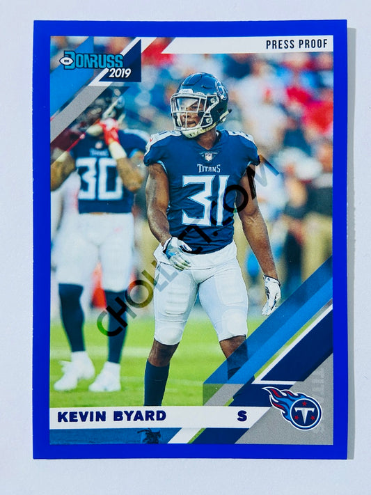 Kevin Byard – Tennessee Titans 2019-20 Panini Donruss Blue Press Proof Parallel #248