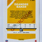 Deandre Baker – New York Giants 2019-20 Panini Donruss Blue Press Proof Parallel RC Rookie #264