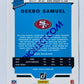 Deebo Samuel – San Francisco 49ers 2019-20 Panini Donruss Rated Rookie Blue Press Proof Parallel #317