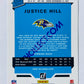 Justice Hill – Baltimore Ravens 2019-20 Panini Donruss Rated Rookie Blue Press Proof Parallel #333