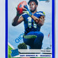 Gary Jennings Jr. - Seattle Seahawks 2019-20 Panini Donruss Rated Rookie Blue Press Proof Parallel #334