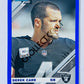 Derek Carr – Oakland Raiders 2019-20 Panini Donruss Blue Press Proof Parallel Variation #194