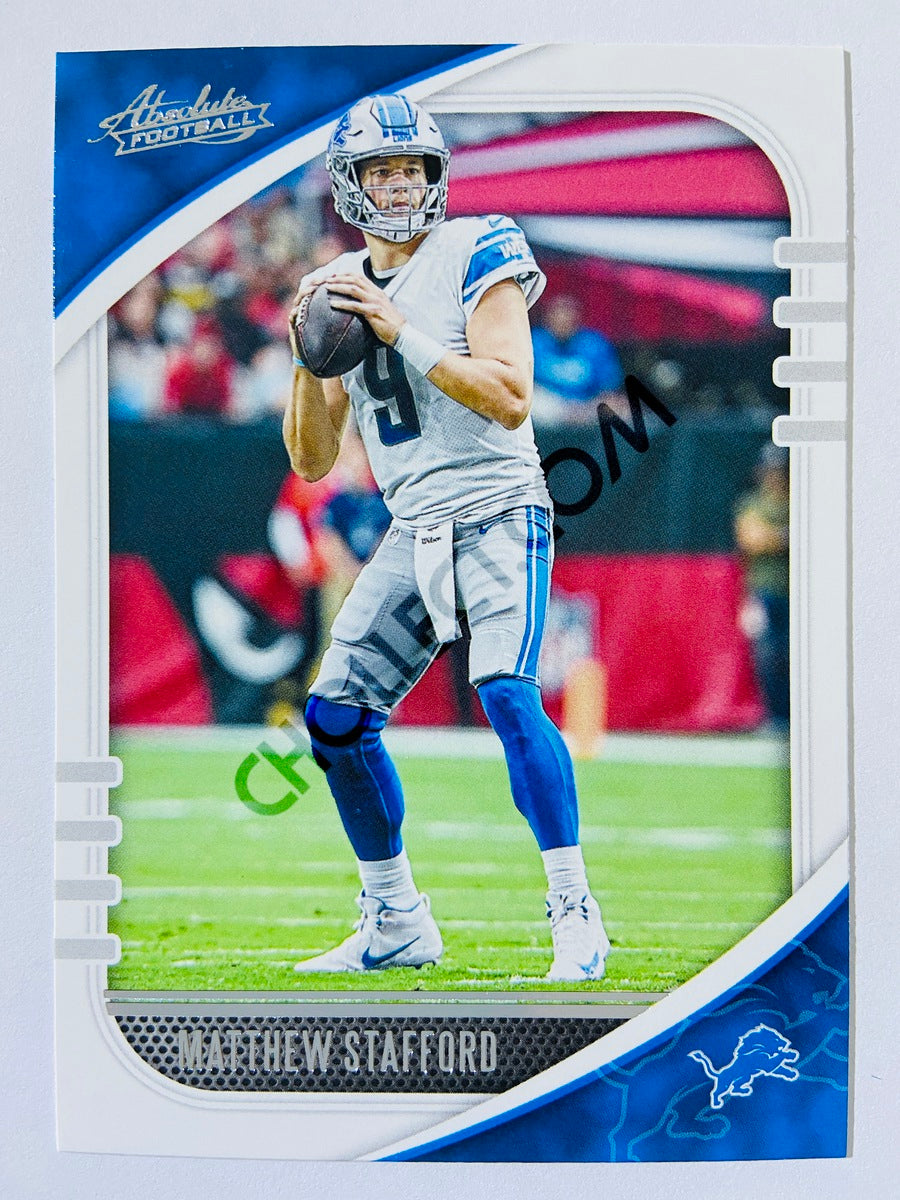 Matthew Stafford - Detroit Lions 2020-21 Panini Absolute Football #8