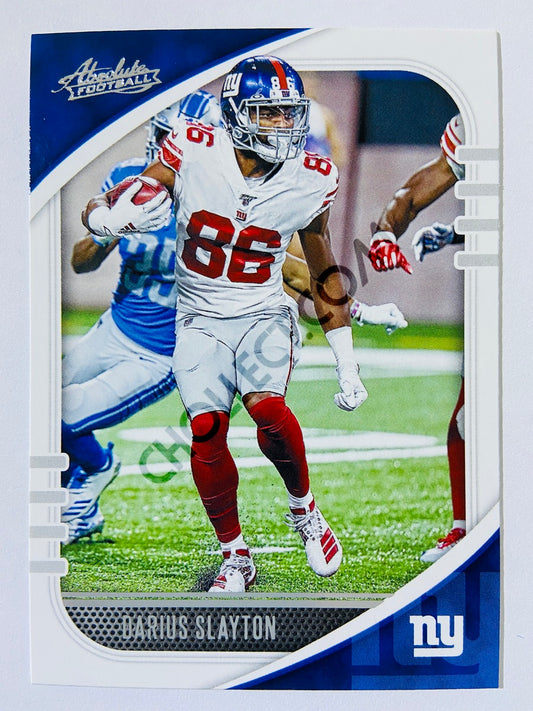 Darius Slayton - New York Giants 2020-21 Panini Absolute Football #12