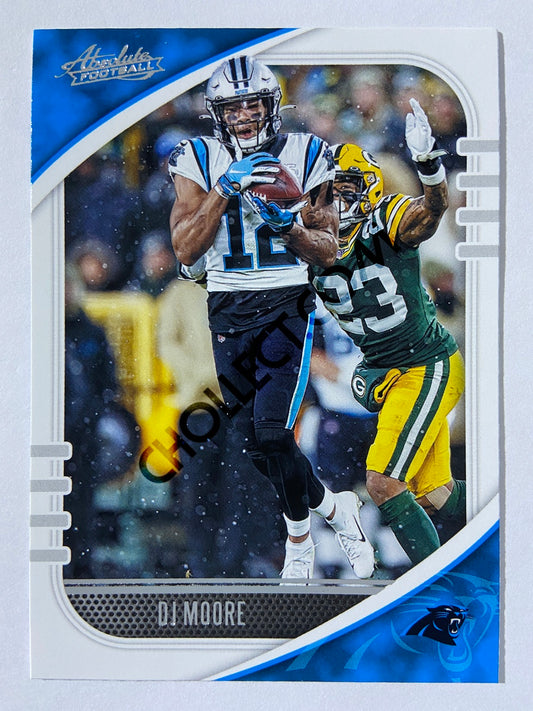 DJ Moore - Carolina Panthers 2020-21 Panini Absolute Football #19