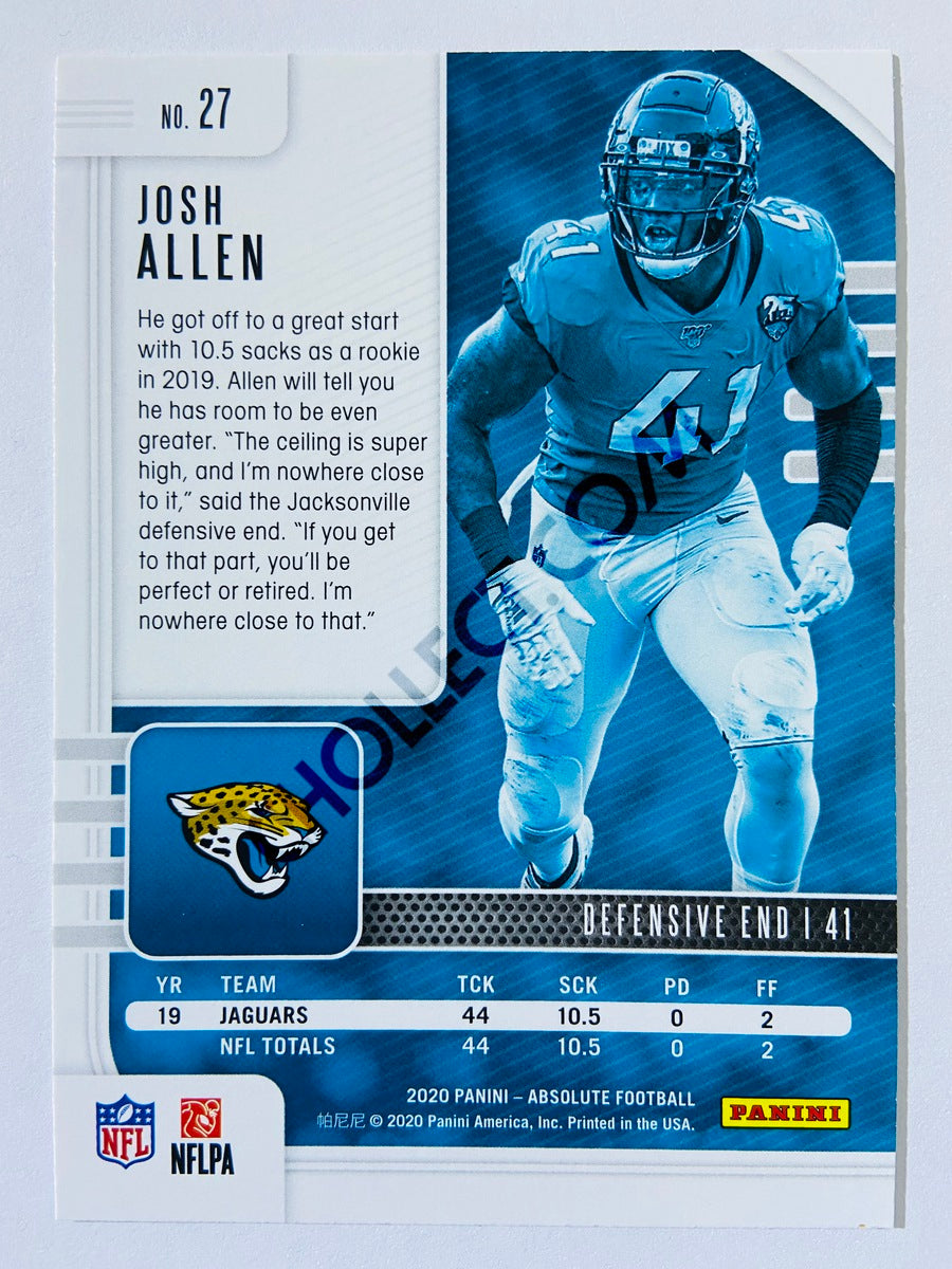 Josh Allen - Jacksonville Jaguars 2020-21 Panini Absolute Football #27